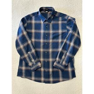 Eddie Bauer Mens Long Sleeve Flannel Shirt Size XL